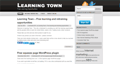 Desktop Screenshot of learning-town.com